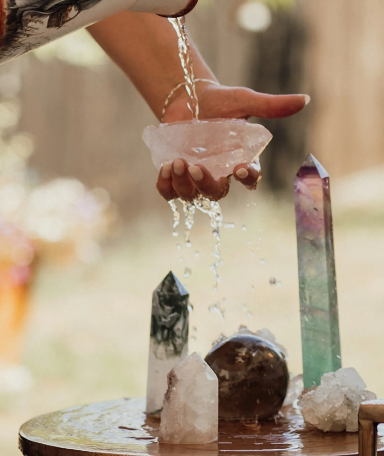 Crystal healing stones and minerals